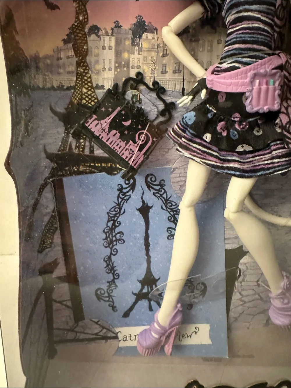 Monster High Catrine DeMew Scaris City of Frights Doll-New in Box-HTF and Rare!